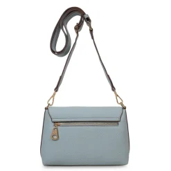 Lichtblauwe schoudertas