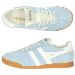 Lichtblauwe sneakers