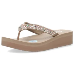 Lichtbruine slippers