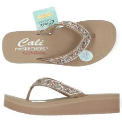 Lichtbruine slippers