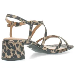 Luipaardprint sandalen