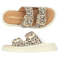 Luipaardprint slippers