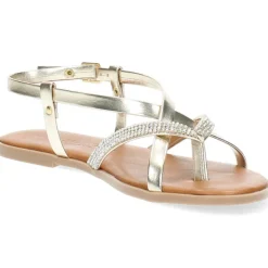 Metallic gouden sandalen