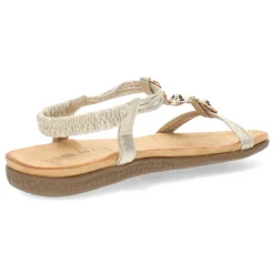 Metallic gouden sandalen