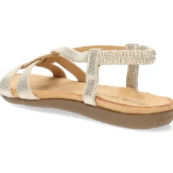 Metallic gouden sandalen