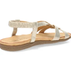 Metallic gouden sandalen