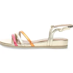 Metallic gouden sandalen