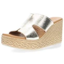 Metallic gouden slippers