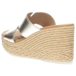 Metallic gouden slippers