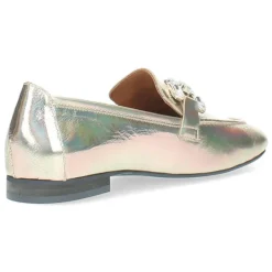 Metallic loafers