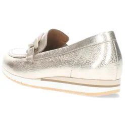 Metallic loafers