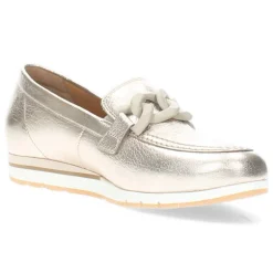 Metallic loafers
