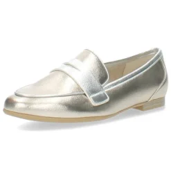 Metallic Mocassins