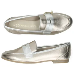 Metallic Mocassins