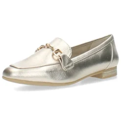 Metallic Mocassins