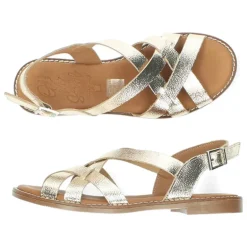 Metallic sandalen