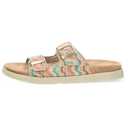 Multicolour slippers