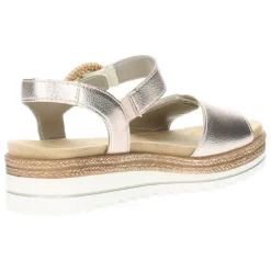Rosé gouden sandalen