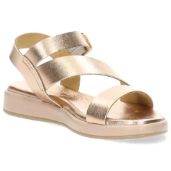 Rosé gouden sandalen