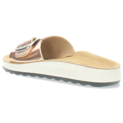Rosé gouden slippers