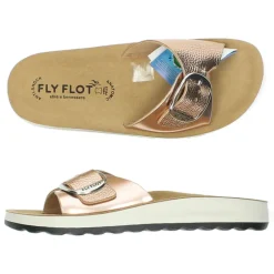 Rosé gouden slippers