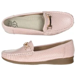 Roze mocassins