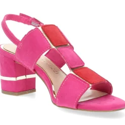 Roze sandalen