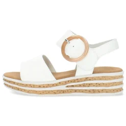 Witte sandalen