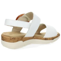 Witte sandalen
