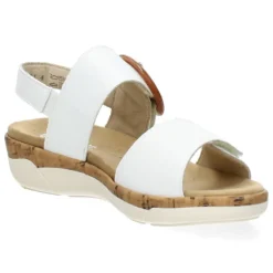Witte sandalen