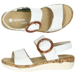Witte sandalen