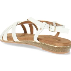 Witte sandalen