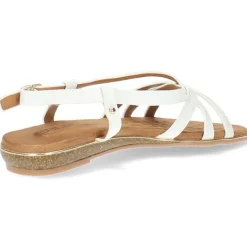 Witte sandalen