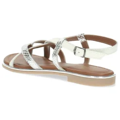Witte sandalen