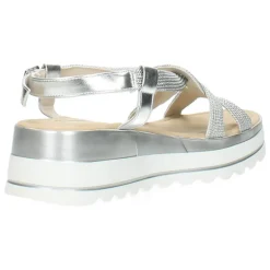 Zilveren sandalen