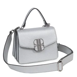 Zilveren schoudertas