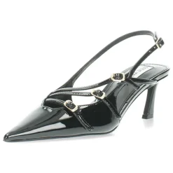 Zwarte slingbacks