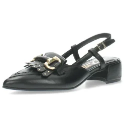 Zwarte slingbacks