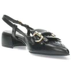 Zwarte slingbacks