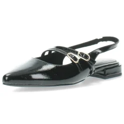 Zwarte slingbacks