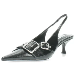 Zwarte slingbacks