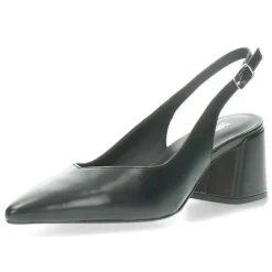 Zwarte slingbacks