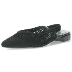 Zwarte slingbacks