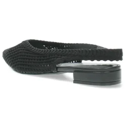 Zwarte slingbacks