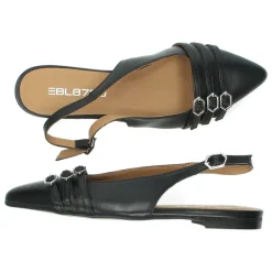 Zwarte slingbacks