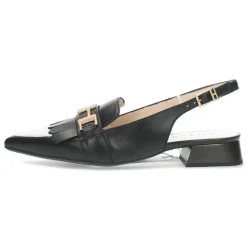 Zwart/Witte slingbacks